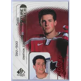 1998-99 SP Authentic (Future Watch) Power Shift #122 Jonathon Zion (392/500)