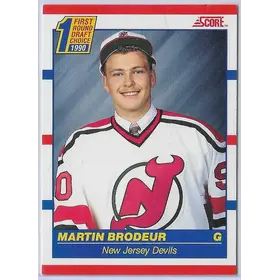 1990-91 Score Canadian #439 Martin Brodeur RC *
