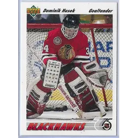 1991-92 Upper Deck #335 Dominik Hasek RC