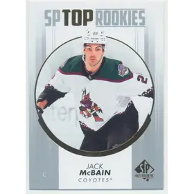 2022-23 SP AUTHENTIC - JACK McBAIN #TR-40 TOP ROOKIES