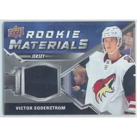 2020-21 UPPER DECK - VICTOR SODERSTROM #RM-VS ROOKIE MATERIALS