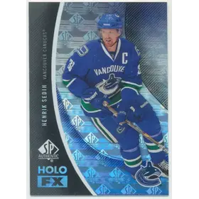 2010-11 SP AUTHENTIC - HENRIK SEDIN #FX22 HOLO FX