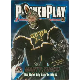 2001-02 ADRENALINE - MARTY TURCO #13 POWER PLAY