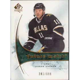 2009-10 SP AUTHENTIC - AARON GAGNON #163 FUTURE WATCH 281/999