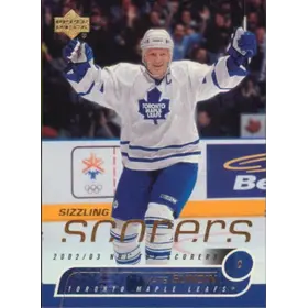 2002-03 UPPER DECK - MATS SUNDIN #SS13 SIZZLING SCORERS