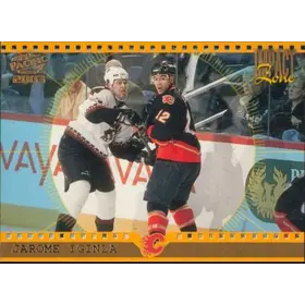 2002-03 PACIFIC - JAROME IGINLA #4 IMPACT ZONE