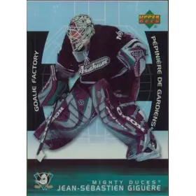 2005-06 McDONALD'S - JEAN-SEBASTIEN GIGUERE #GF6 GOALIE FACTORY