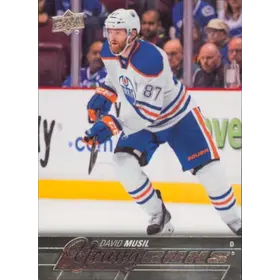 2015-16 UPPER DECK - DAVID MUSIL #485 YOUNG GUNS