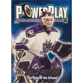 2001-02 ADRENALINE - FELIX POTVIN #18 POWER PLAY