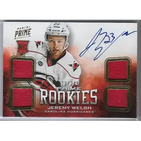 2012-13 Panini Prime #110 Jeremy Welsh RC (020/249) *