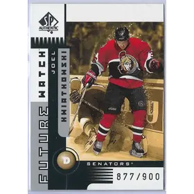 2001-02 SP Authentic (Future Watch) #164 Joel Kwiatkowski RC (877/900)