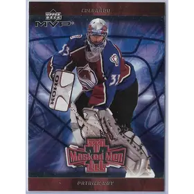 2002-03 MVP Masked Men #MM1 Patrick Roy