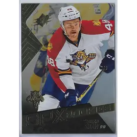 2015-16 SPx #107 Logan Shaw RC