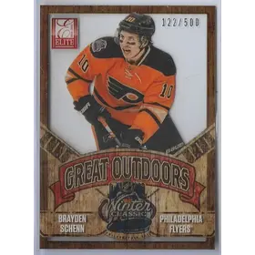 2012-13 Rookie Anthology Elite Great Outdoors #GO-24 Brayden Schenn (122/500)