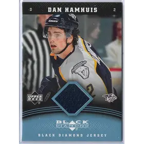 2006-07 Black Diamond Jersey #J-DH Dan Hamhuis