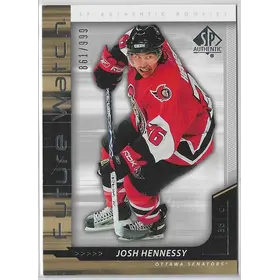 2006-07 SP Authentic (Future Watch) #227 Josh Hennessy RC (861/999)