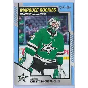 2020-21 O-Pee-Che Blue #629 Jake Oettinger RC