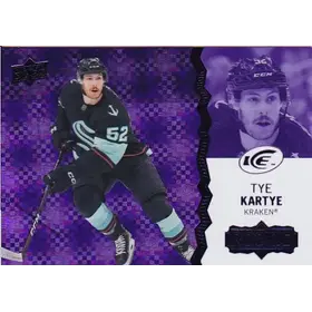 2023-24 Upper Deck Ice Purple 96 Tye Kartye