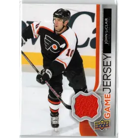 2014-15 UD John Leclair GU Jersey Philadelphia Flyers