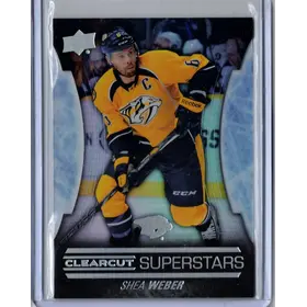 2015-16 UD Clearcut Superstars Shea Weber CCS-9