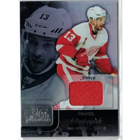 2015-16 UD Fleer Showcase Row 1 Pavel Datsyuk GU Jersey Detroit Red Wings
