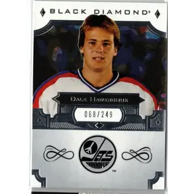 2017-18 UD Black Diamond Dale Hawerchuk Winnipeg Jets 068/249