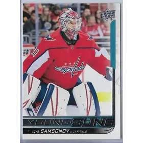 2018-19 Upper Deck #463 Ilya Samsonov RC (Young Guns)