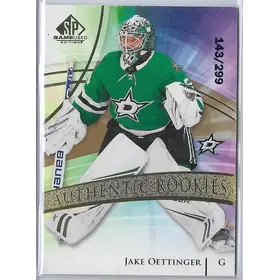 2020-21 SP Game Used Golden Burst #176 Jake Oettinger RC (143/299) *