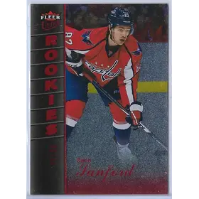2016-17 Fleer Showcase Ultra Rookies Platinum #U14 Zach Sanford (34/99)