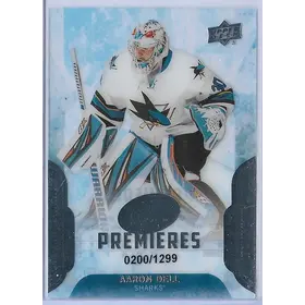 2016-17 Ice (Premieres) #129 Aaron Dell RC (0200/1299)