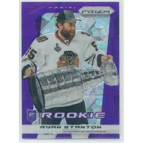 2013-14 PANINI PRIZM - RYAN STANTON #223 CRACKED ICE PURPLE REDEMPTION