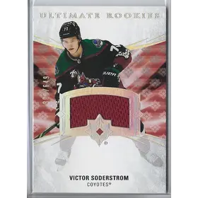 2020-21 Ultimate Collection (Ultimate Rookies) Jerseys #141 Victor Soderstrom (300/649)