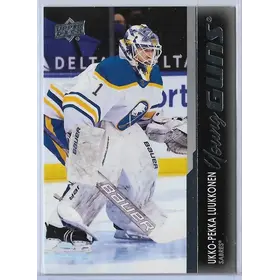 2021-22 Upper Deck #202 Ukko-Pekka Luukkonen RC (Young Guns)
