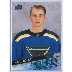 2020-21 Upper Deck #702 Joel Hofer RC (Young Guns)