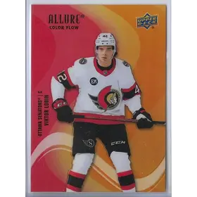 2022-23 Allure Color Flow Red-Orange #SF-38 Viktor Lodin