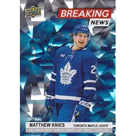 2024-25 Upper Deck Breaking News BN-34 Matthew Knies