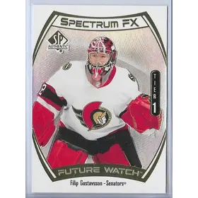 2021-22 SP Authentic Spectrum FX (Future Watch Tier 1) #S-46 Filip Gustavsson