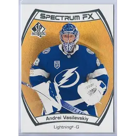 2021-22 SP Authentic Spectrum FX Gold #S-25 Andrei Vasilevskiy (36/50)