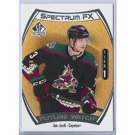 2021-22 SP Authentic Spectrum FX Gold (Future Watch Tier 1) #S-53 Jan Jenik (36/50)