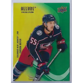 2022-23 Allure Color Flow Yellow-Green #SF-47 Carson Meyer