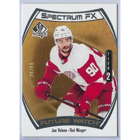 2021-22 SP Authentic Spectrum FX Gold (Future Watch Tier 2) #S-82 Joe Veleno (36/50)