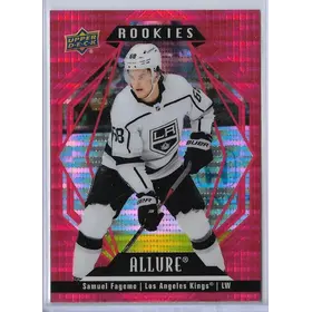 2022-23 Allure Red Rainbow #126 Samuel Fagemo