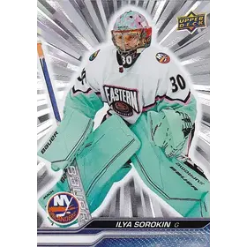 2023-24 Upper Deck Outburst Silver 687 Ilya Sorokin