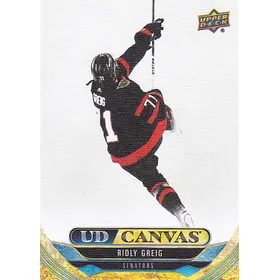 2024-25 Upper Deck Canvas C-86 Ridly Greig