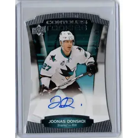 2015-16 UD Contours Rookies Auto Joonas Donskoi 260/499 San Jose Sharks
