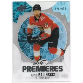 2023-24 Ice (Premieres) #170 Uvis Balinskis RC (720/999)