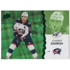 2023-24 Ice Green #55 Johnny Gaudreau
