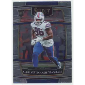 2021 Panini Select - Carlos "Boogie" Basham #92 Concourse RC