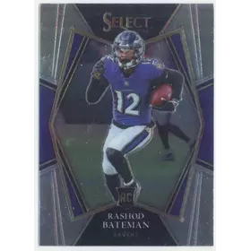 2021 Panini Select - Rashod Bateman #155 Premier Level RC