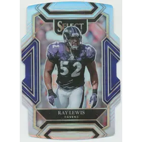 2021 Panini Select - Ray Lewis #239 Silver Prism Die-Cut